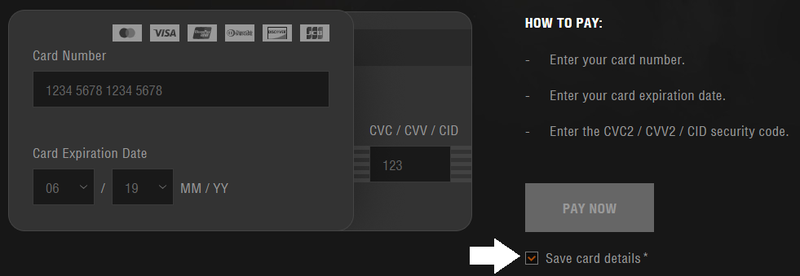 how to take a debit card off xbox one