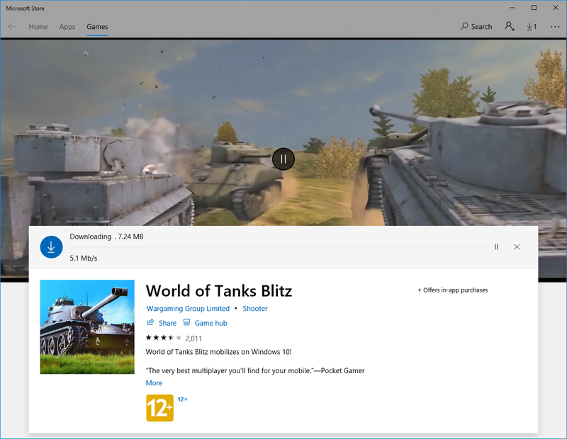 how to download world of tanks blitz on pc
